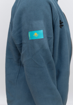 Флисовая кофта на замке ARGYMAQ EXPLORER BLUE