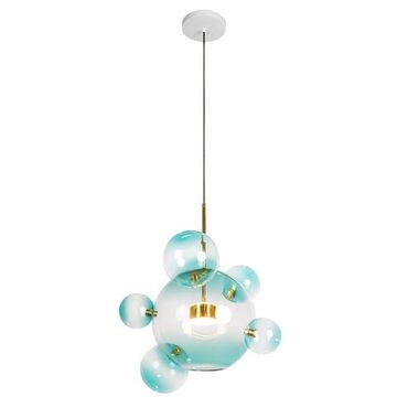 Подвесной светильник LED 10W 3000K 2027-P6 Blue голубой Bolle LOFT IT