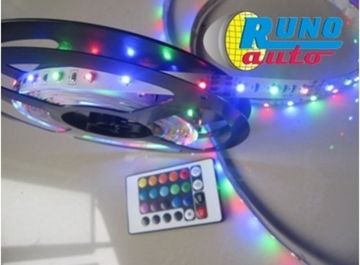 Лента светодиодная RGB 5050-5m-300LED – в силиконе