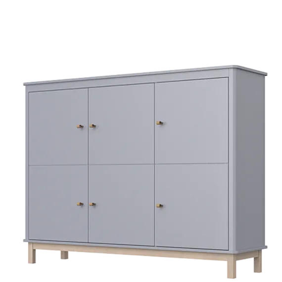 Шкаф Classic низкий (серый)