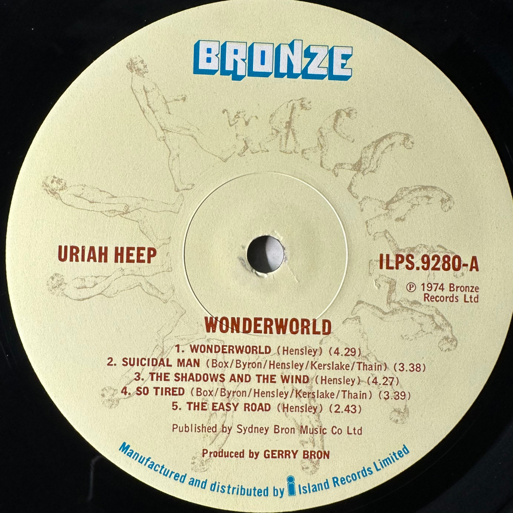 Uriah Heep - Wonderworld (Англия 1974г.)