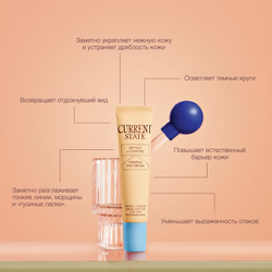CURRENT STATE Крем для области вокруг глаз с кофеином Peptide + Caffeine Firming Eye Cream, 15 мл