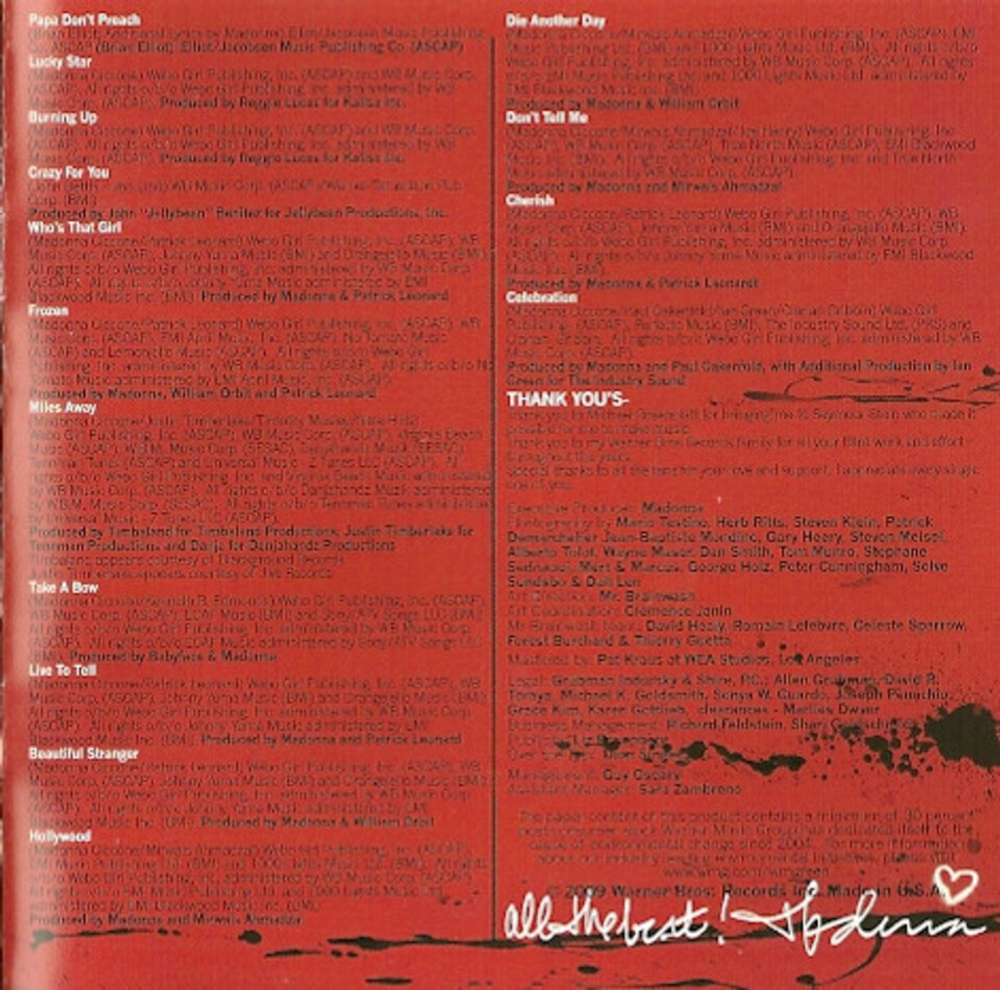 Madonna / Celebration (2HDCD)