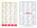 № 21 Набор Календариков 25 шт. Фауна, животные и птицы 1980-1998 гг.