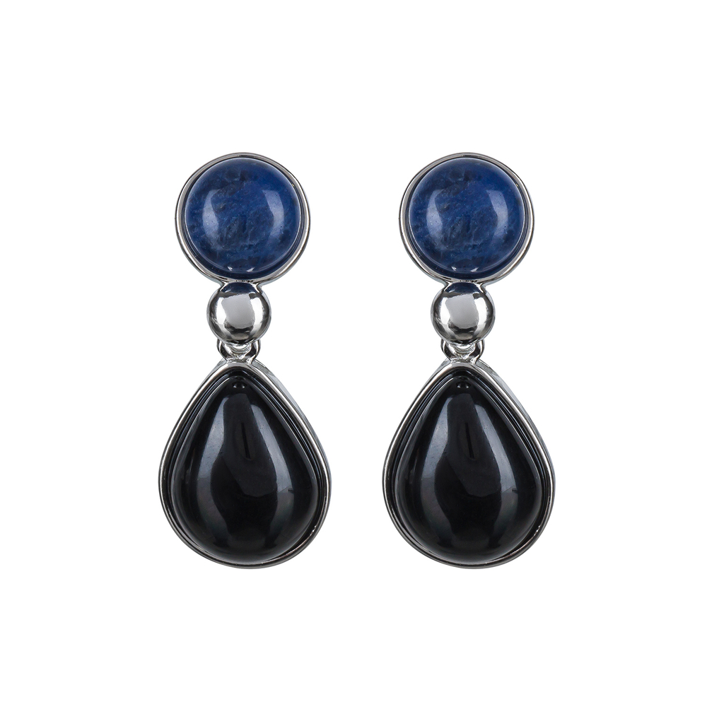 Серьги Possebon Sodalit, Agata Preto A0738.23.4 S