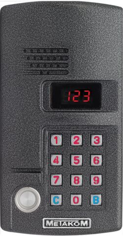 Домофон МЕТАКОМ МК2003.2-ТМ4Е Блок вызова