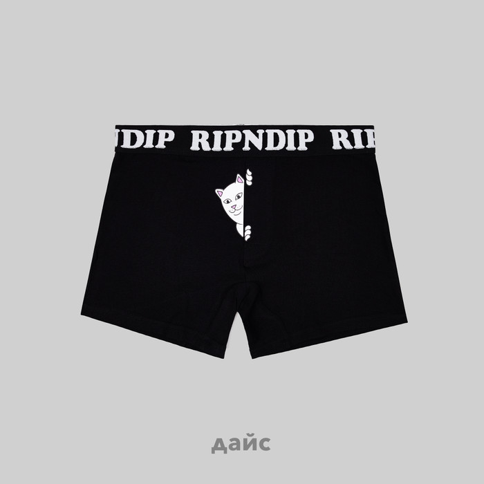 Трусы мужские Ripndip Peek A Nermal Boxers артикул:RND4608 - купить в магазине Дайс