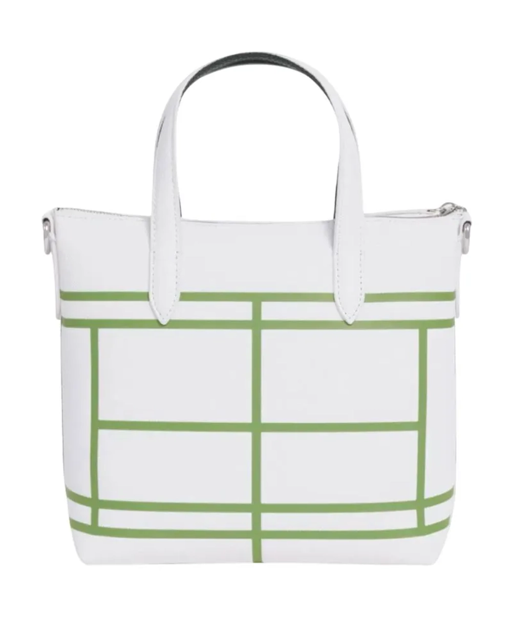 Сумка спортивная Lacoste Mini Anna Reversible Zipped Tote - white