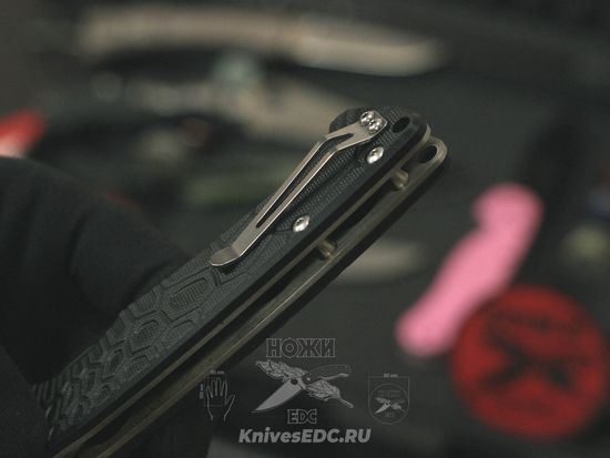Складной нож Армейский военный Steelclaw Резус 7 c клинком из стали D2, рукоять G10