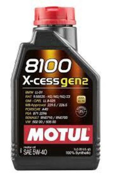 MOTUL 8100 X-CESS GEN2 5W-40 1L