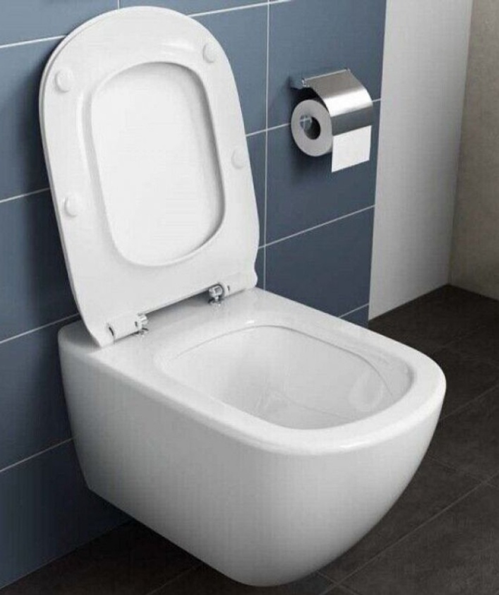 Комплект подвесной унитаз + инсталляция TESI Agua Blade T007901 (кр T35270 lift, Инстал R020467, кноп M2 R0121AC белая)