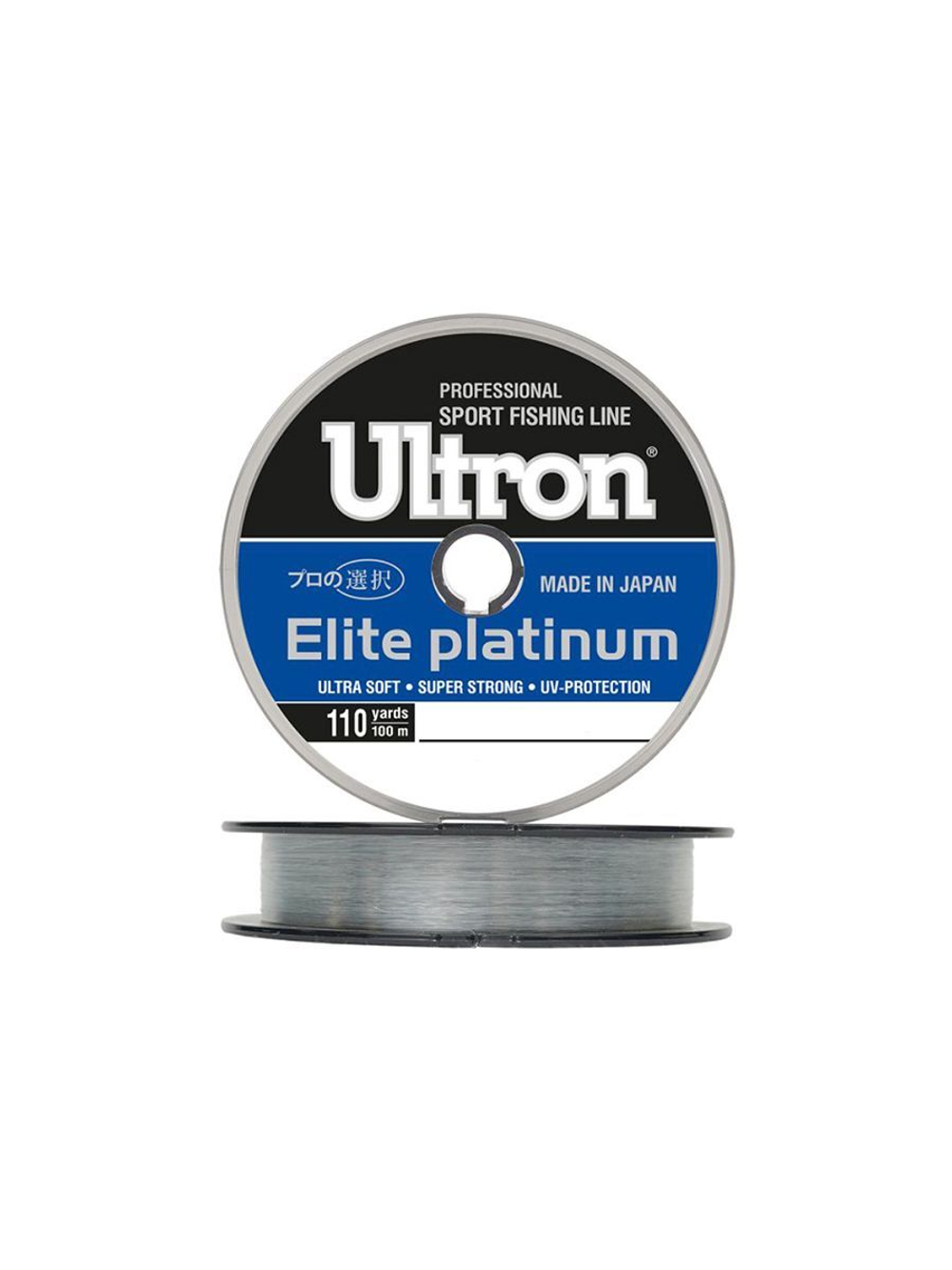 Монофильная леска для рыбалки ULTRON Elite Platinum