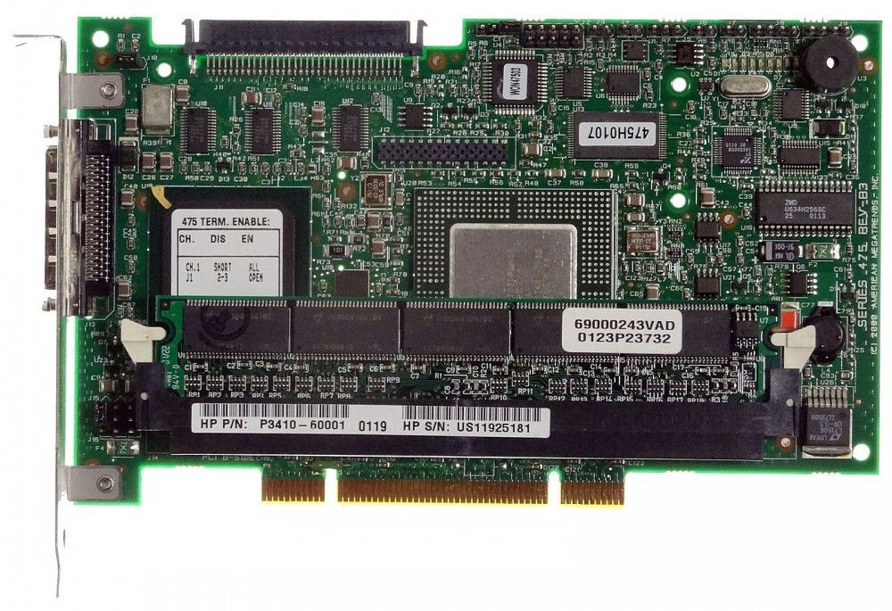 Контроллер HP Netraid-1M SCSI RAID Controller Card p3410-60001