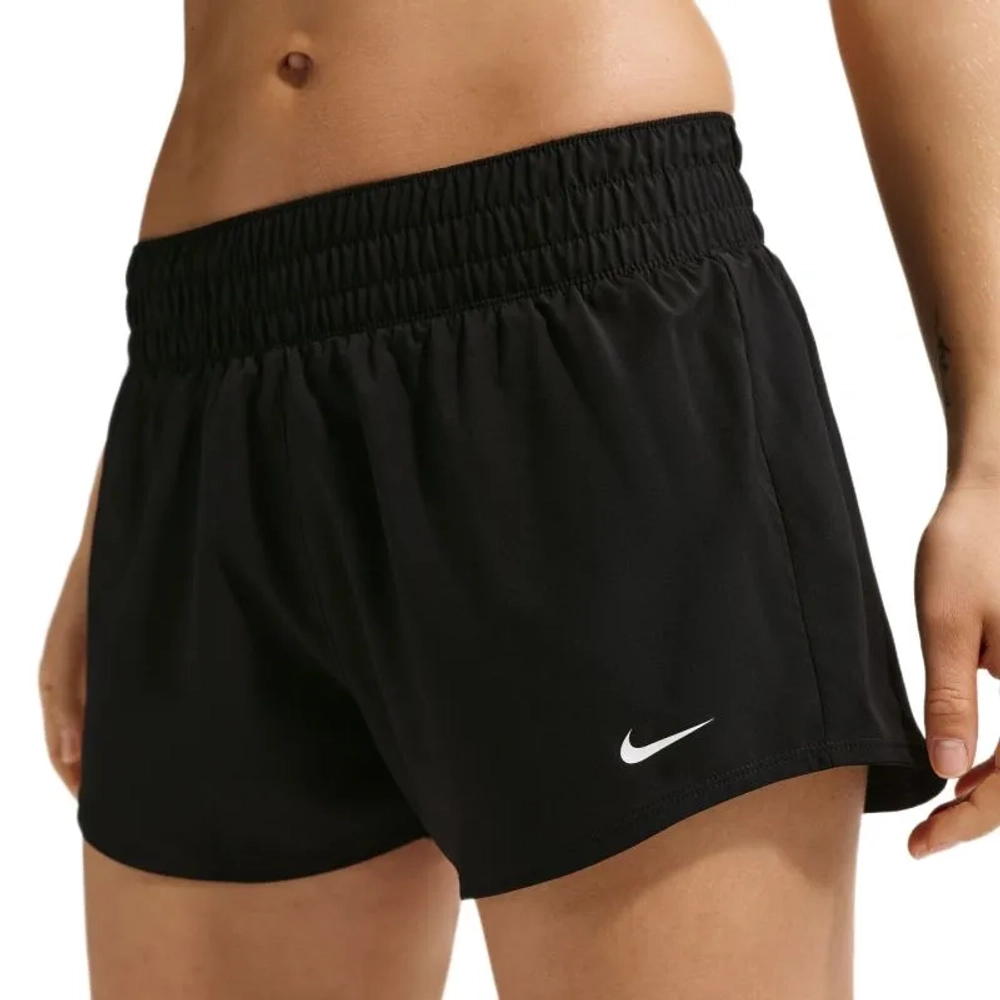 Женские теннисные шорты Nike Dri-Fit One 3in Short - black/white