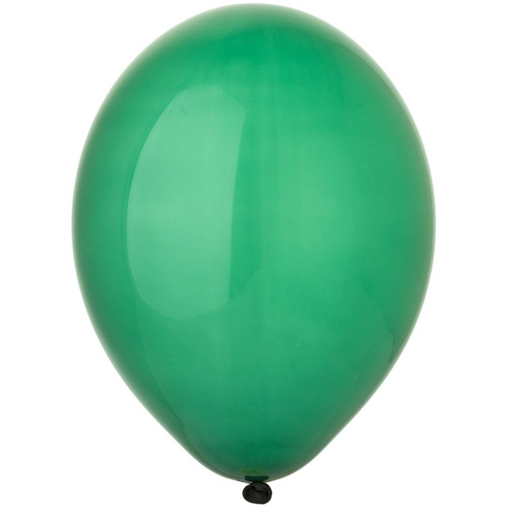 Шар 14" Экстра Зеленый / Green, кристалл Belbal