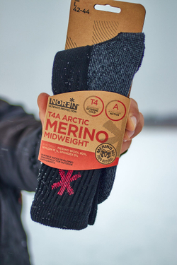 Носки Norfin T4A ARCTIC MERINO MIDWEIGHT р. (45-47) XL