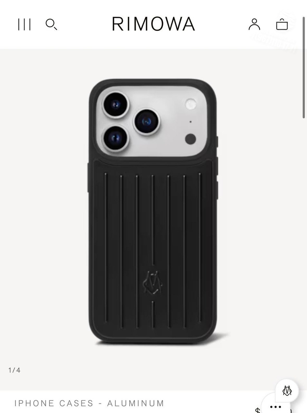 Чехол на iPhone 17 Pro Max Rimowa