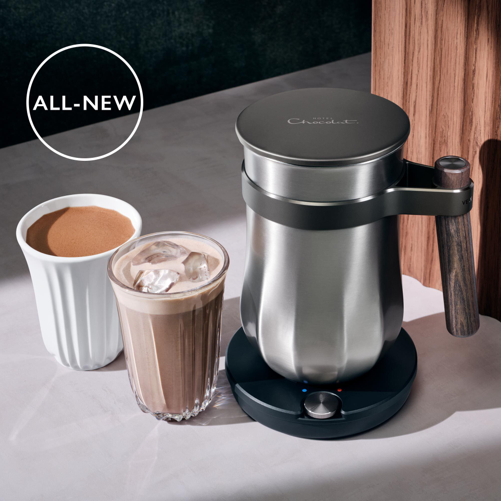 Hotel Chocolat машина для приготовления горячего и холодного шоколада Velvetiser - Pewter