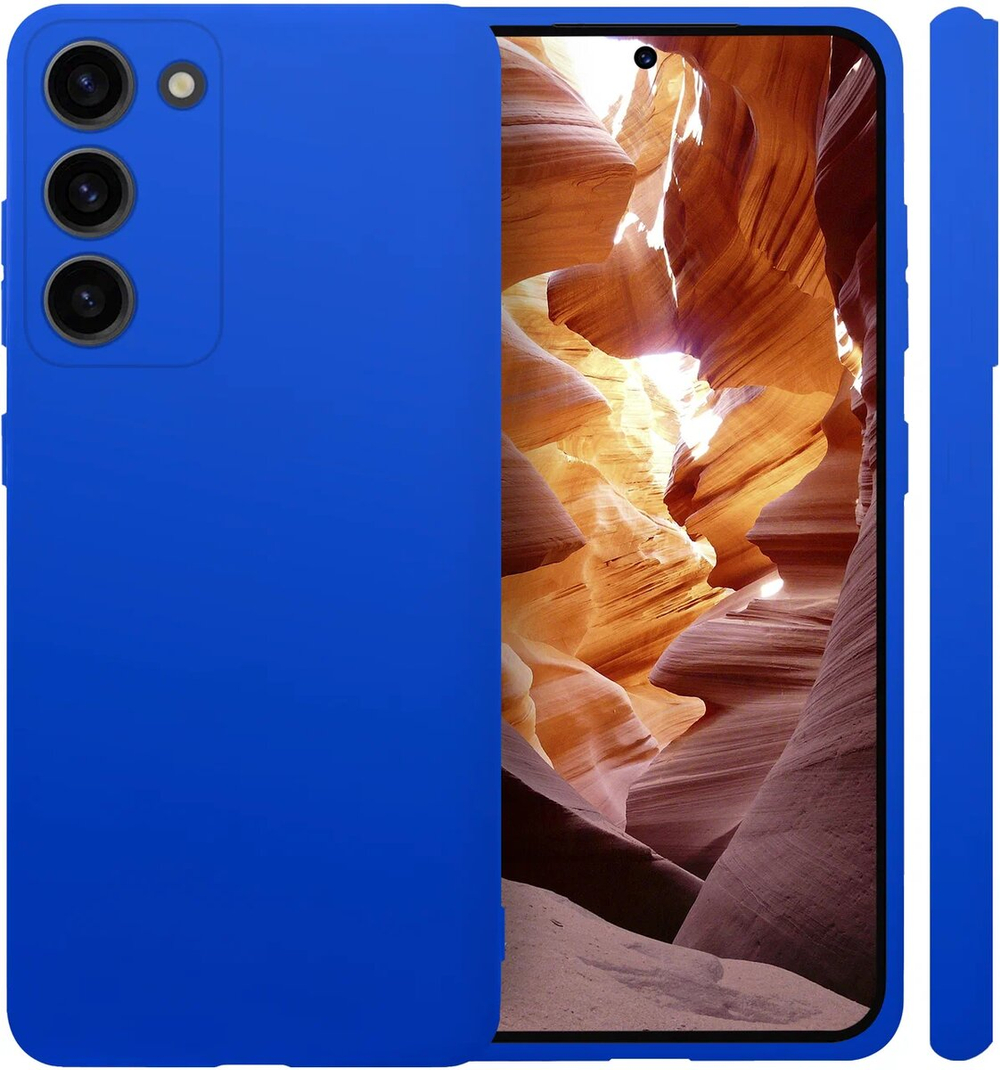 Мягкий Soft Touch чехол из силикона для SAMSUNG GALAXY S23 PLUS с бархатной подкладкой
