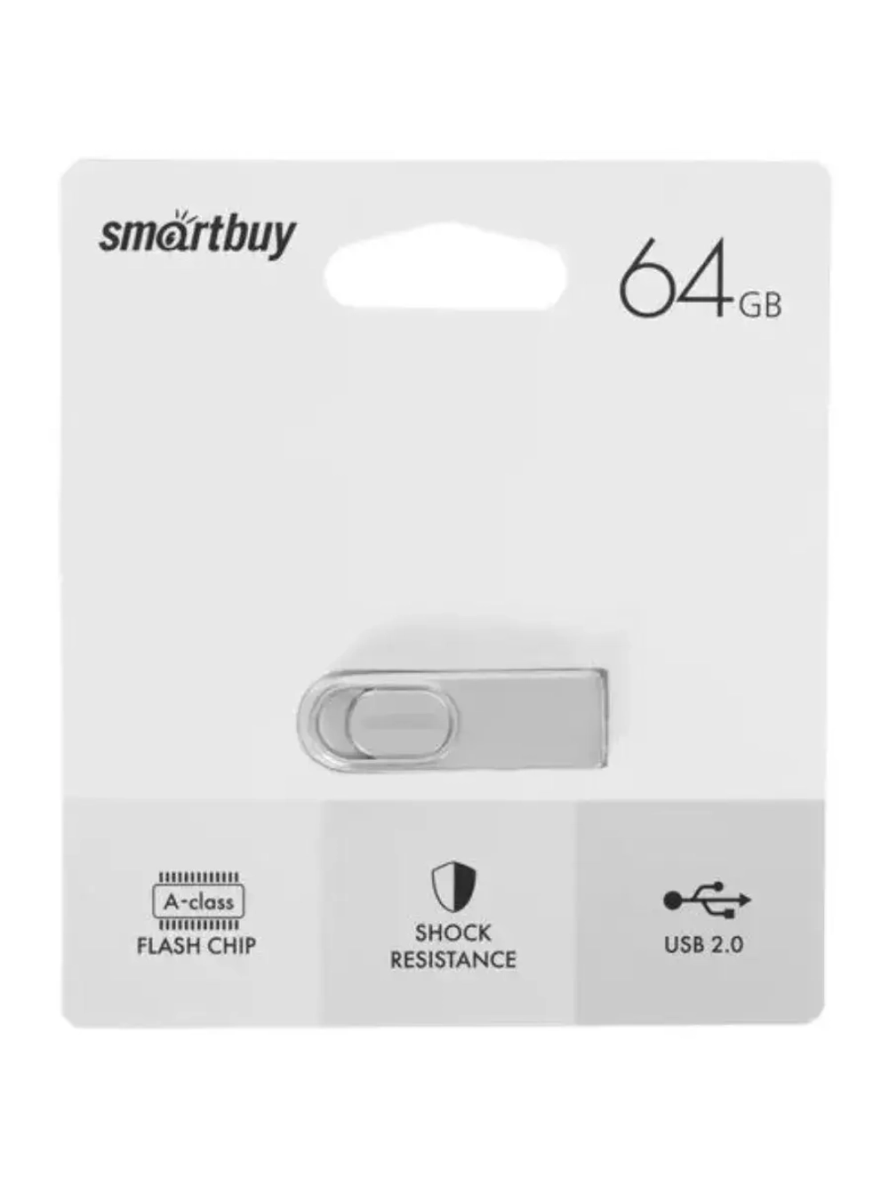 Память USB Flash 64 ГБ M3 64Gb SB64GBM3 SILVER
