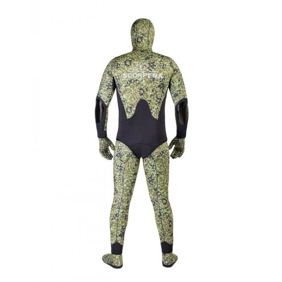 Гидрокостюм Scorpena C3 - 5 мм GREEN Camo