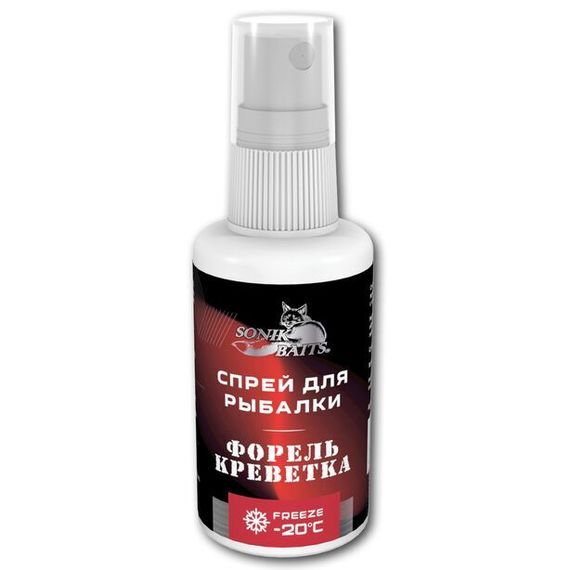 Спрей Sonik Baits 0.05л ФОРЕЛЬ КРЕВЕТКА