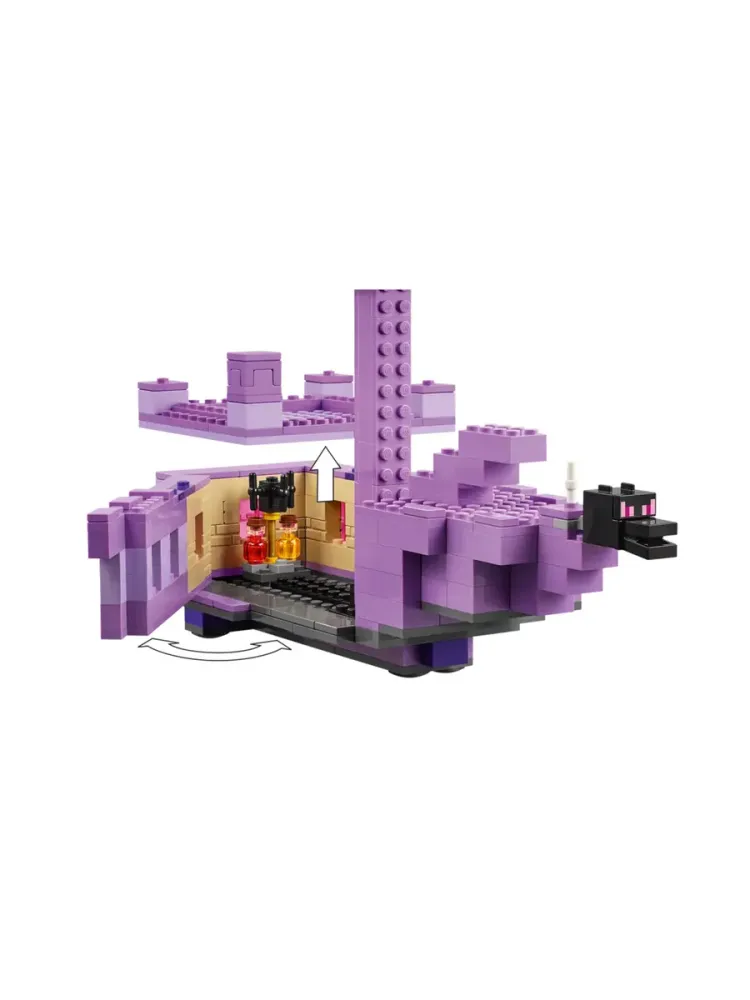 Конструктор Minecraft 21264 Дракон и Корабль Края