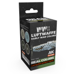 Набор красок AK Interactive Real Colors - WWII Luftwaffe Early War