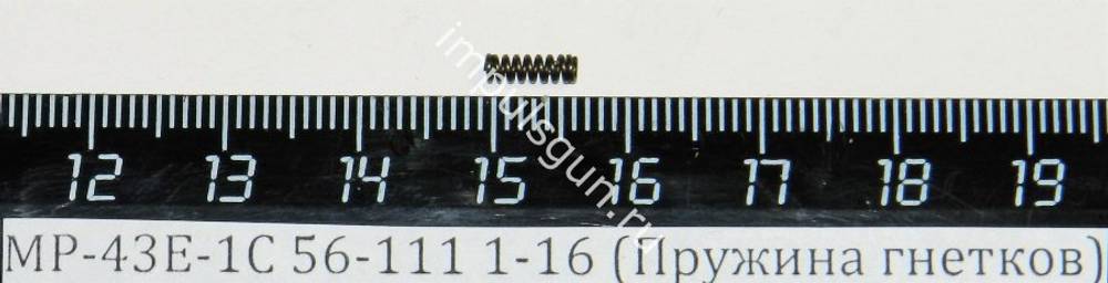МР-43Е-1С 56-111 1-16 (Пружина гнетков) поз.4 00298