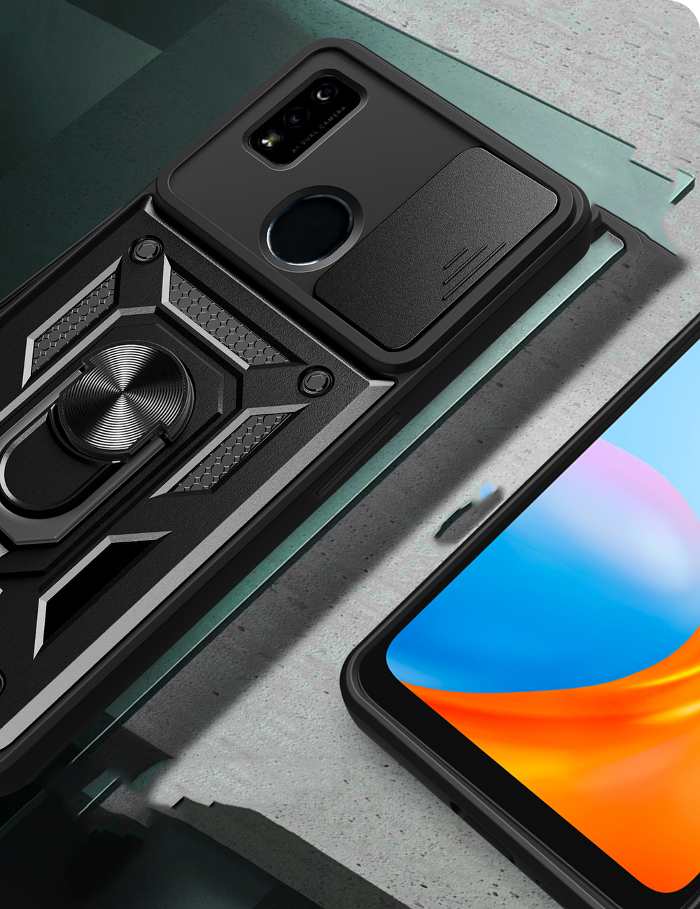 Чехол с кольцом Bumper Case для ZTE Blade A51