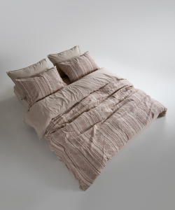 Lımasso КПБ 4 пр. Coastal Trio Oxfordtan ЕВРО пододеяльник 200*220, простынь 240*260, наволочки 50*70 2шт