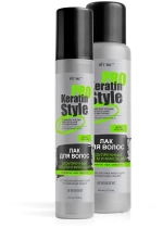 Витэкс KERATIN PRO Style Лак для волос БЕЗУПРЕЧНЫЙ ОБЪЕМ И ФИКСАЦИЯ экстрасильная фиксация (запаска) 500 мл