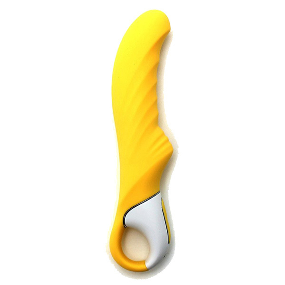 Жёлтый вибратор 22,5см Satisfyer Yummy Sunshine