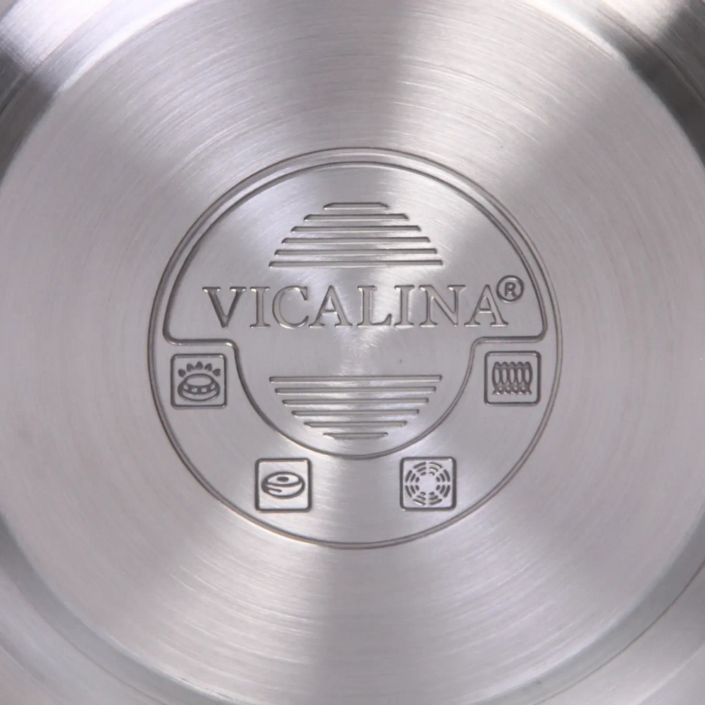 Чайник из нержавеющей стали 1л «Vicalina» с ситом, блеск VL-9374✦
