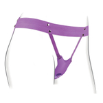 Клиторальный вибростимулятор с повязкой на бёдра и пультом ДУ PipeDream Fantasy for Her Ultimate Butterfly Strap On Harness Purple 496112