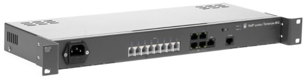 Шлюз VoIP НПО Телеком Телеком-MG-8FXS-R-1U-AC