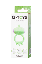 Виброкольцо на пенис A-Toys Fowd зеленое