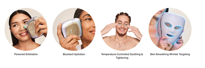 Косметологический набор Набор Светодиодная маска Shark CryoGlow и гаджет FacialPro Glow