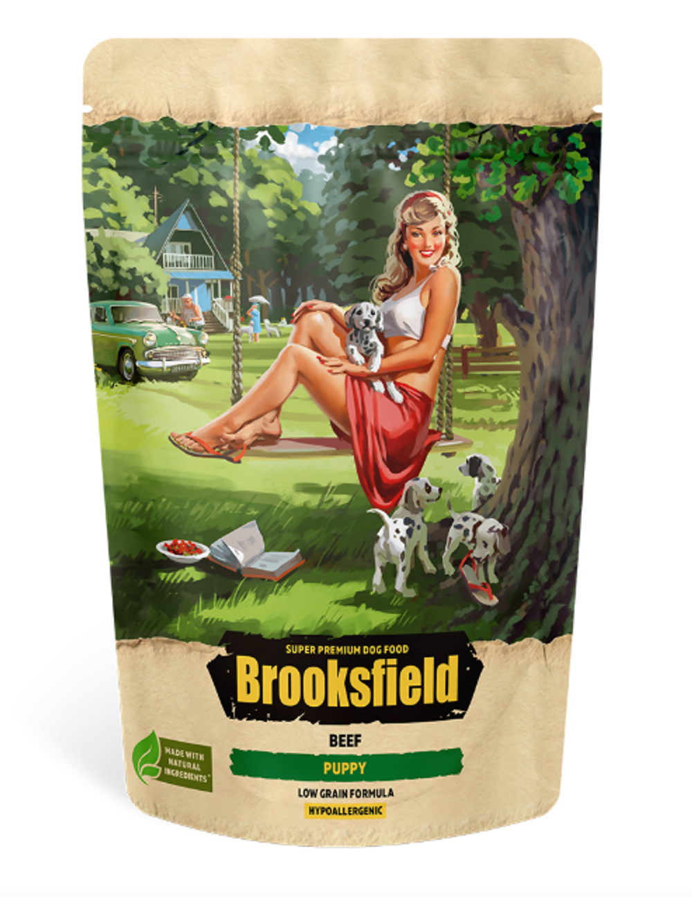 BROOKSFIELD Adult Dog Small Breed корм для взрослых собак мелких пород 0,8кг Говядина ПРОМО 1+1