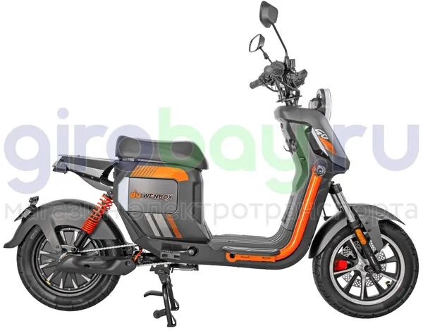 Электроскутер WENBOX U2 1500W (60V/30Ah) - Чёрный фото №5
