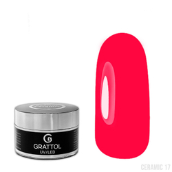 Grattol Camouflage Gel Ceramic 17 - Гель камуфлирующий, 15 мл