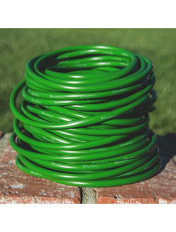 Микротрубка 1/4" (внутренний 3/16") зеленая бухта 30 метров