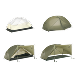Палатка Naturehike Mongar PRO 1-местная, алюминиевый каркас, светло-серая