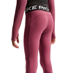 Брюки для девочки теннисные Nike Kids Pro Dri-Fit Tight - pink smoke/white
