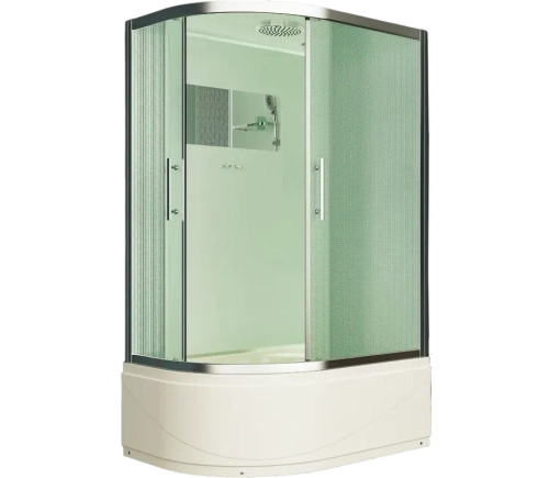 Душевая кабина Esbano (Эсбано) EST-129CRB R, с высоким поддоном, 120x90x210