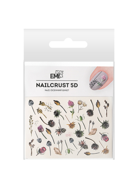 NAILCRUST 5D №21 Осенний букет