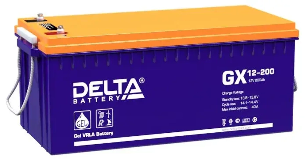 Батарея Delta  GX 12-200