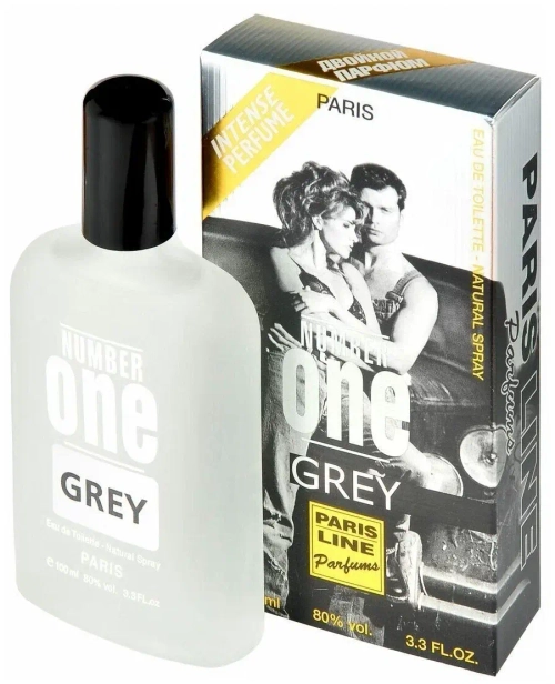 Туалетная вода для мужчин "NUMBER ONE GREY" 100мл Россия