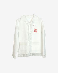 Рубашка Вафельная / Waffle Long Sleeve белая
