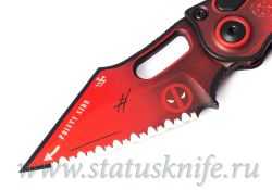 Нож Microtech Stitch Auto 169-3DPS Exclusive Deadpoolфотография - 2
